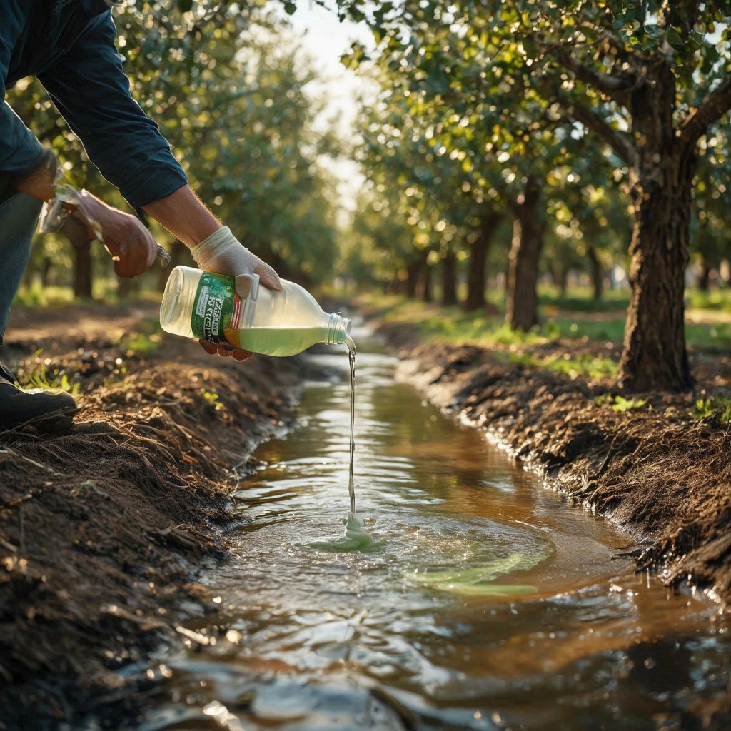 کود آبیاری پسته