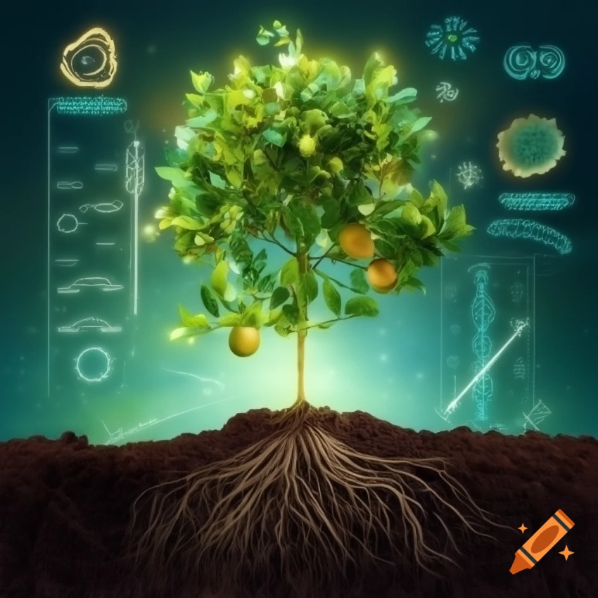 تغذیه درختان پسته