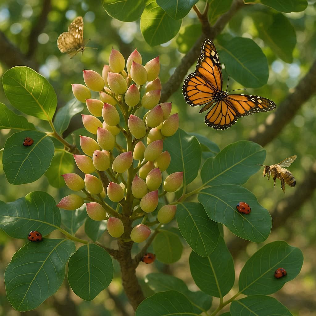 مدیریت آفات و بیماری های پسته