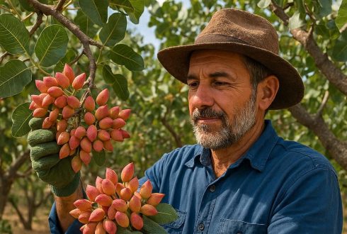 مدیریت باغ پسته