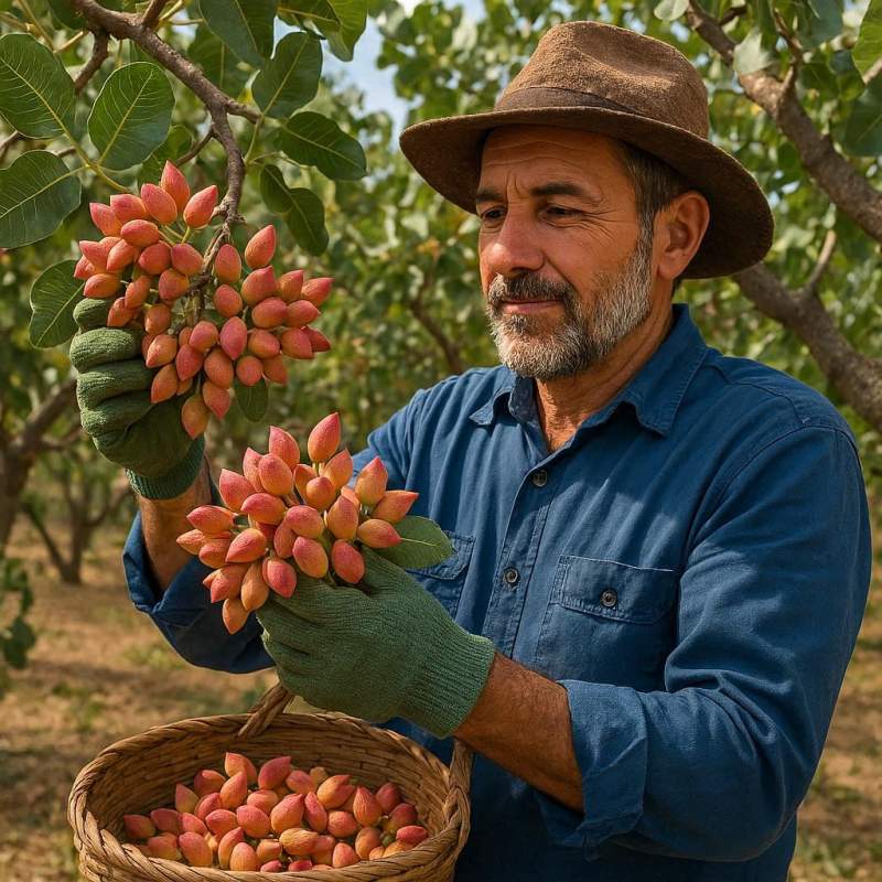 مدیریت باغ پسته