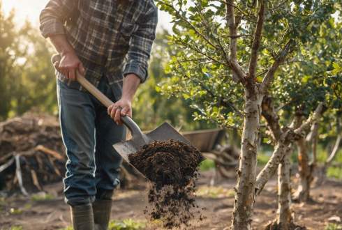 بهترین زمان کوددهی به درختان پسته