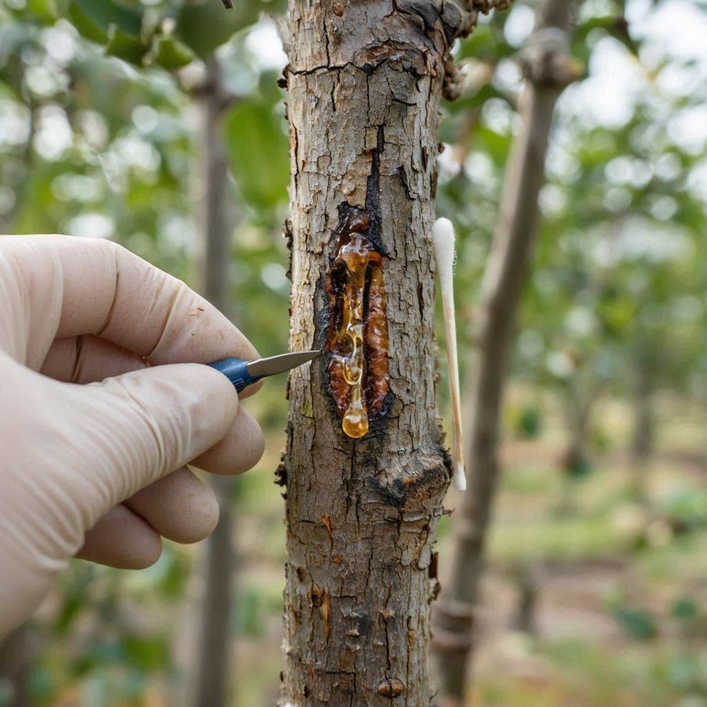 درمان گموز پسته